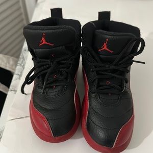 Jordan black and red 12s